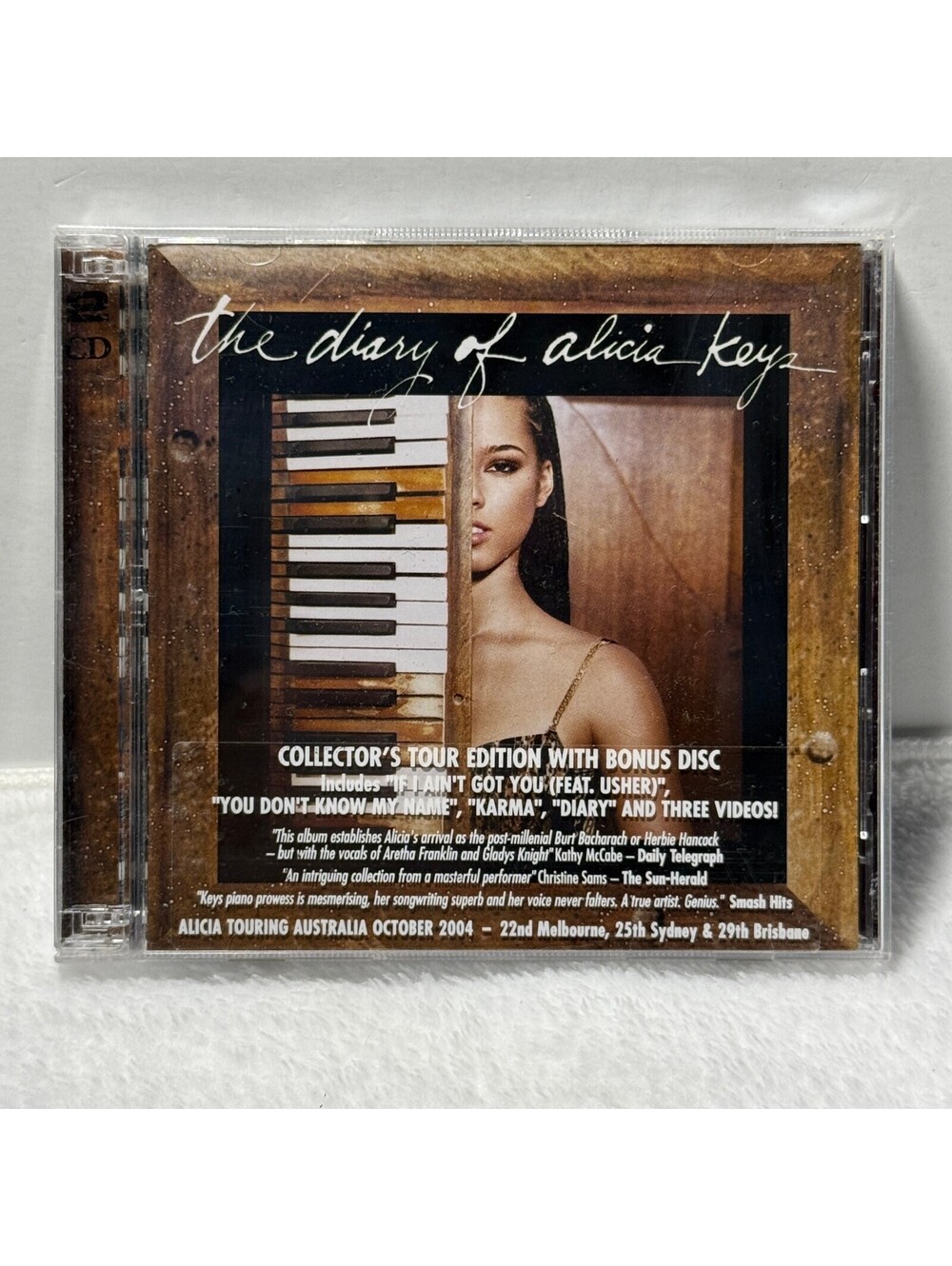 Alicia Keys The Diary Collector's Tour Edition 2CD Bonus Disc Australia Enhanced